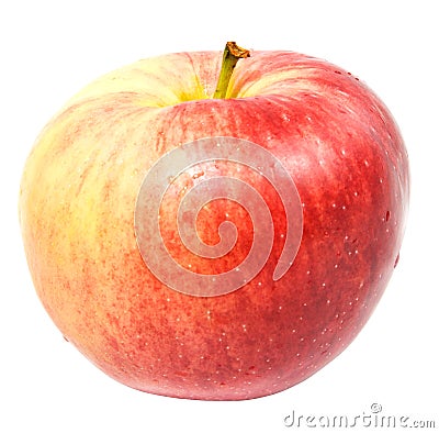 Red sweet apple Stock Photo
