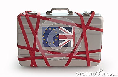 Brexit red tape Stock Photo