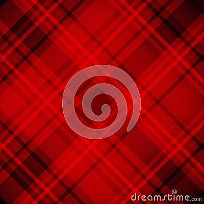 Red Tartan plaid fabric pattern background Stock Photo