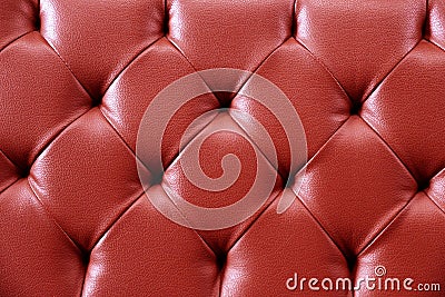 Red Texture Leather for background. Repeat pattern Stock Photo