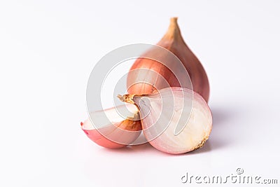 Red thai onion Stock Photo