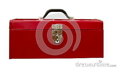 Red Tool Box Stock Photo