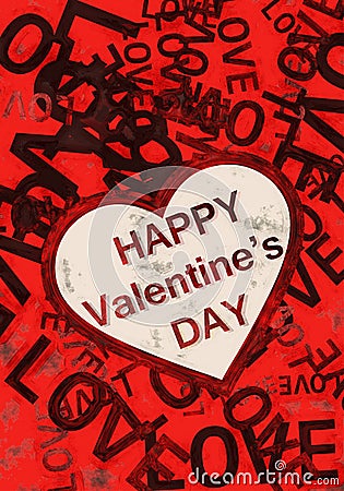 Red Valentine Texture Background Design Stock Photo