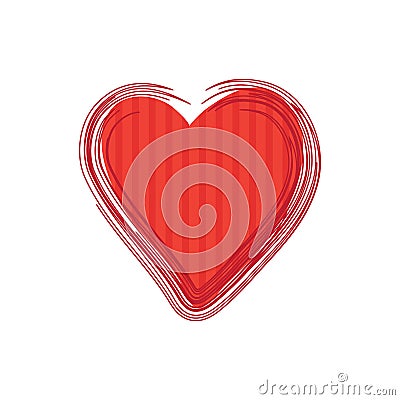 Valentines hearts-04 Vector Illustration