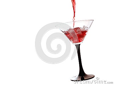 Red vermouth Stock Photo