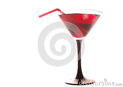 Red vermouth Stock Photo