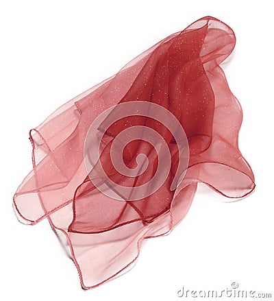 Red voile Stock Photo