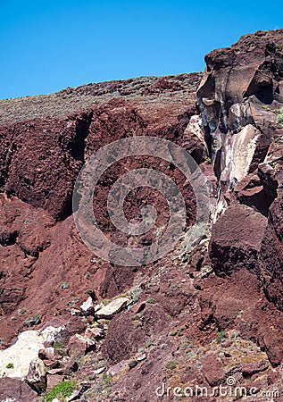 Red Rock Cliffs Stock Photo