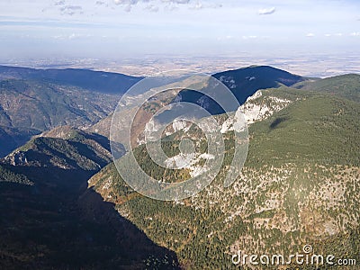The Red Wall Biosphere Reserve at Rhodope Mountains,Bulgaria Stock Photo