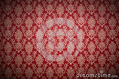 Red wallpaper Stock Photo