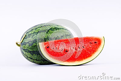 Red Watermelon is a great fruit to health Stock Photo