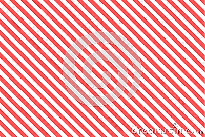 Red and white diagonal stripes paper chart background Stock Photo