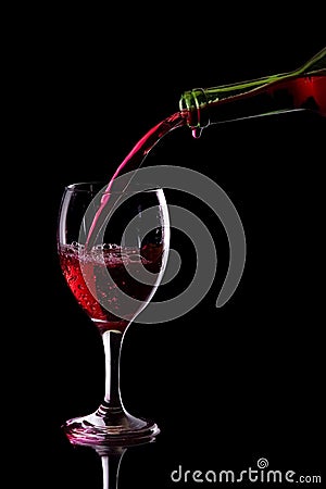 Red wine Stock Photo