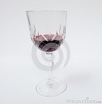 Red Wine glass compose Stock Photo