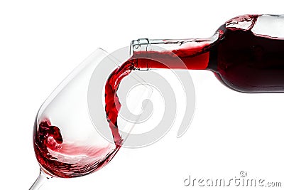 Red Wine Winetasting Stock Photo