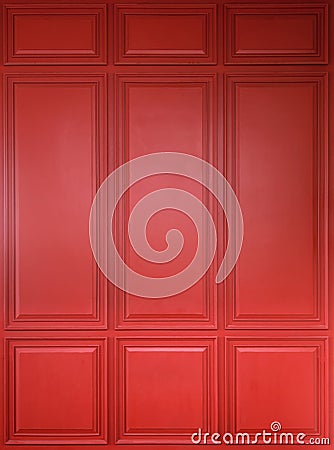 Red wood texture, abstract background. Stock Photo