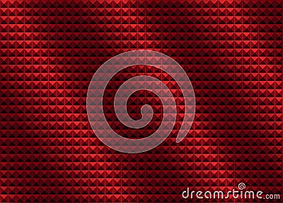 Red wrinkled abstract background Vector Illustration