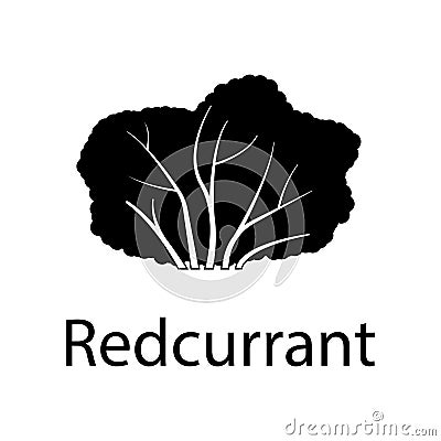 redcurrant tree illustration. Element of plant icon for mobile concept and web apps. Detailed redcurrant tree illustration can be Cartoon Illustration