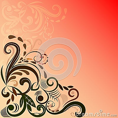 Reddish background Vector Illustration