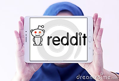 Reddit website logo Editorial Stock Photo