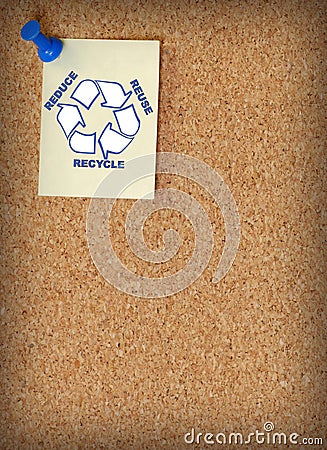 Reduce reuse recycle Stock Photo