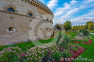 Reduit Tilly fortress in German town Ingolstadt Stock Photo