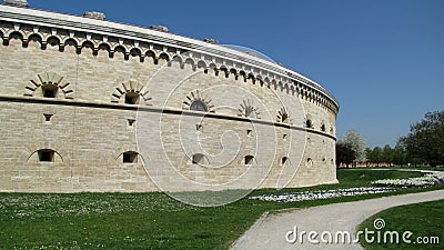 Reduit Tilly Fortress in Ingolstadt, Germany. Stock Photo
