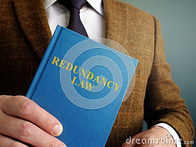 Redundancy law about termination and employee rights Stock Photo