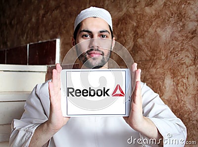 Reebok logo Editorial Stock Photo