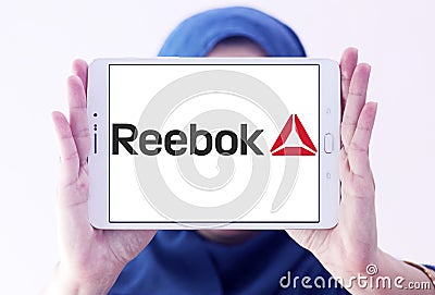 Reebok logo Editorial Stock Photo