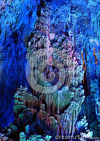 Reed Flute Cave Stock Photo