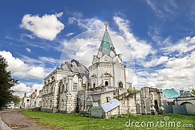 Refectory Fedorovsky town. Tsarskoye Selo, St. Petersburg Stock Photo