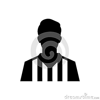 Referee Icon Vector Illustration