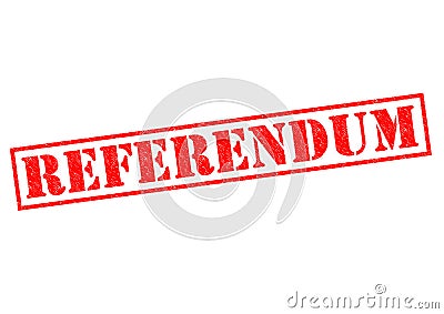 REFERENDUM Stock Photo