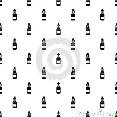 Refill bottle pattern, simple style Vector Illustration