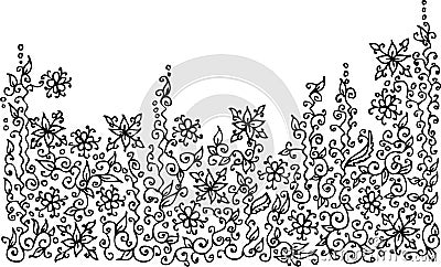 Refined vignette XXVI Vector Illustration