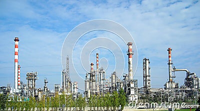 Refinery Stock Photo