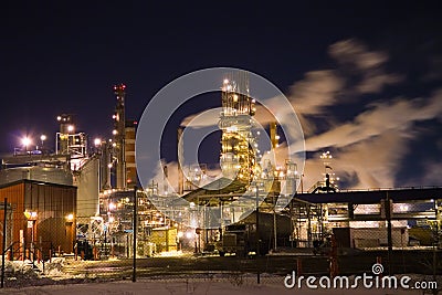 Refinery Stock Photo