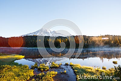 Reflection Lake Stock Photo