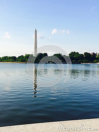 Reflections in DC Stock Photo