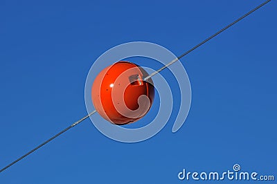 Reflector for helicopters Stock Photo