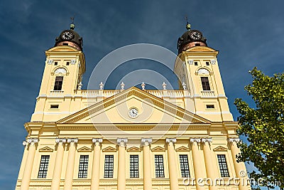 The Reformed Protestant Great Church Stock Photo