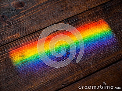 Refraction Stock Photo