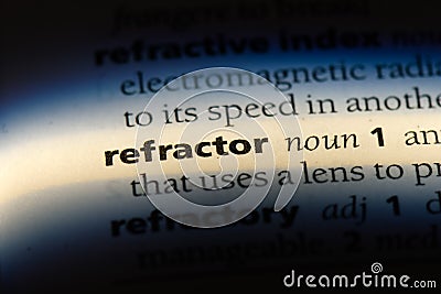 refractor Stock Photo