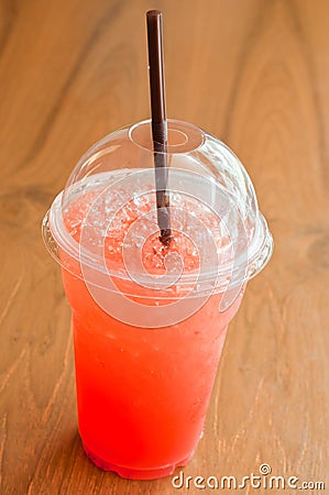 Refreshing fruit punch Stock Photo