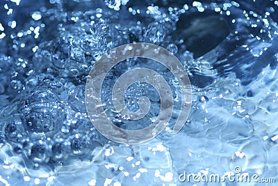 Refreshing water Stock Photo