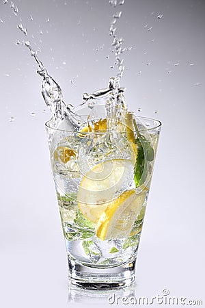 Refreshment cocktail Stock Photo