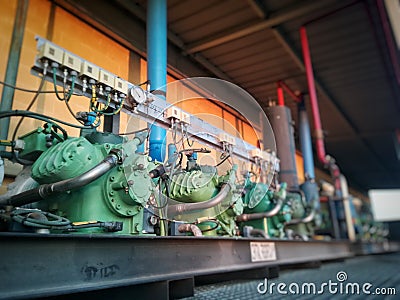 Refrigeration equipment Stock Photo