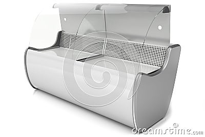 Refrigeration showcase Stock Photo