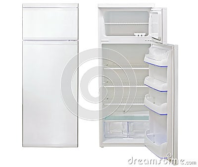 Refrigerator Stock Photo